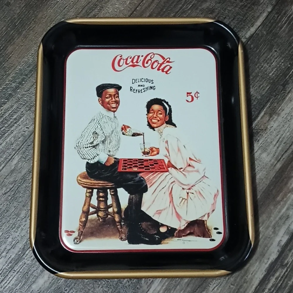 Vintage Coca-Cola Serving Tray titled